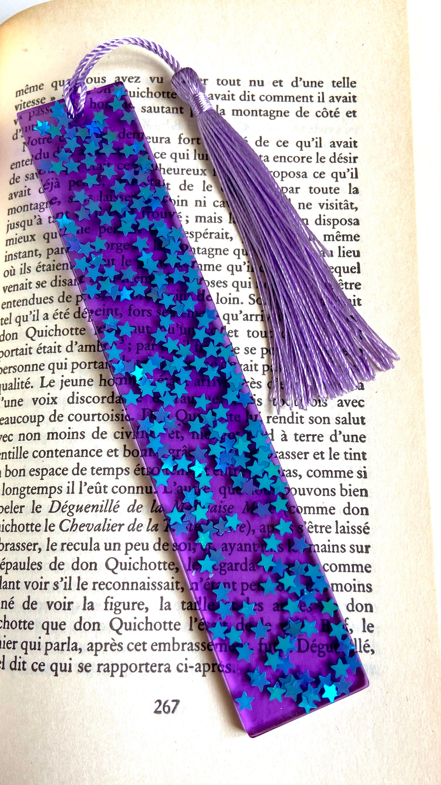 Bookmark Celeste purple